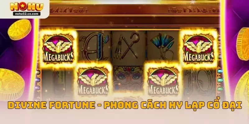 Divine Fortune hấp dẫn người chơi bởi phong cách Hy Lạp cổ đại 