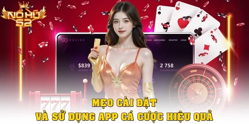 Mẹo cài đặt và sử dụng app cá cược hiệu quả nhất