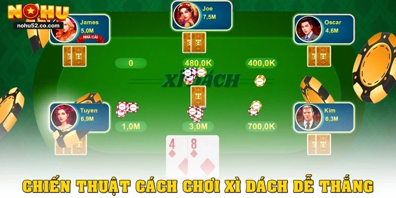 Chiến thuật cách chơi xì dách dễ thắng