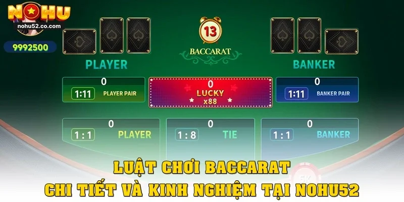 Luật chơi baccarat